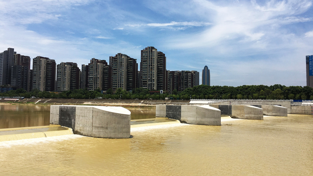 安昌河石桥铺闸坝