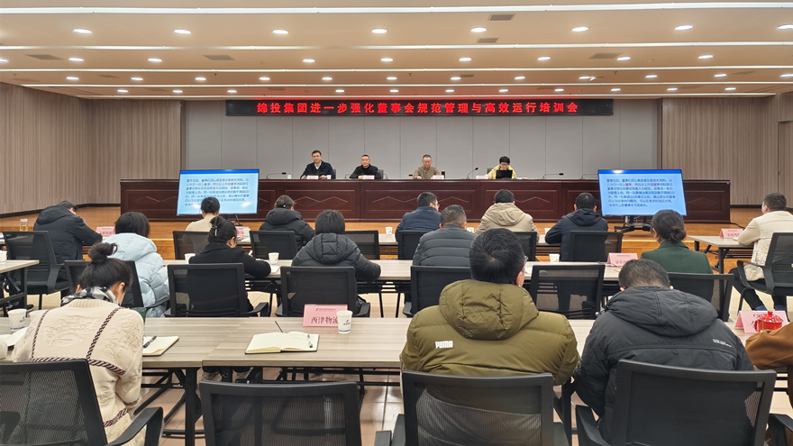 15vip太阳集团官网召开进一步强化董事会规范管理与高效运行培训会1