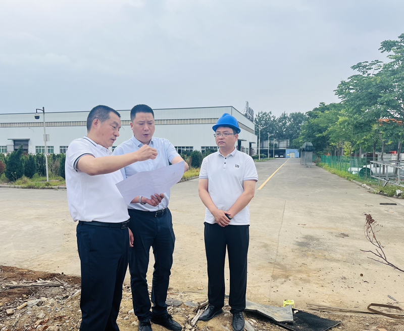 现场研究绵专公司闲置土地盘活方案