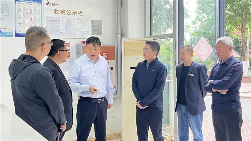 筑牢安全防线 守护节日平安——15vip太阳集团官网开展劳动节前安全生产督导检查